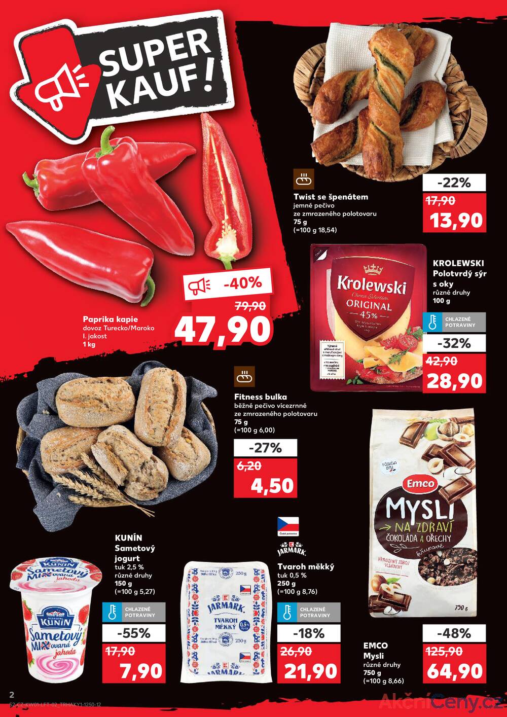 Leták Kaufland - Kaufland 2.1. - 6.1. - Kaufland - Havlíčkův Brod - strana 2