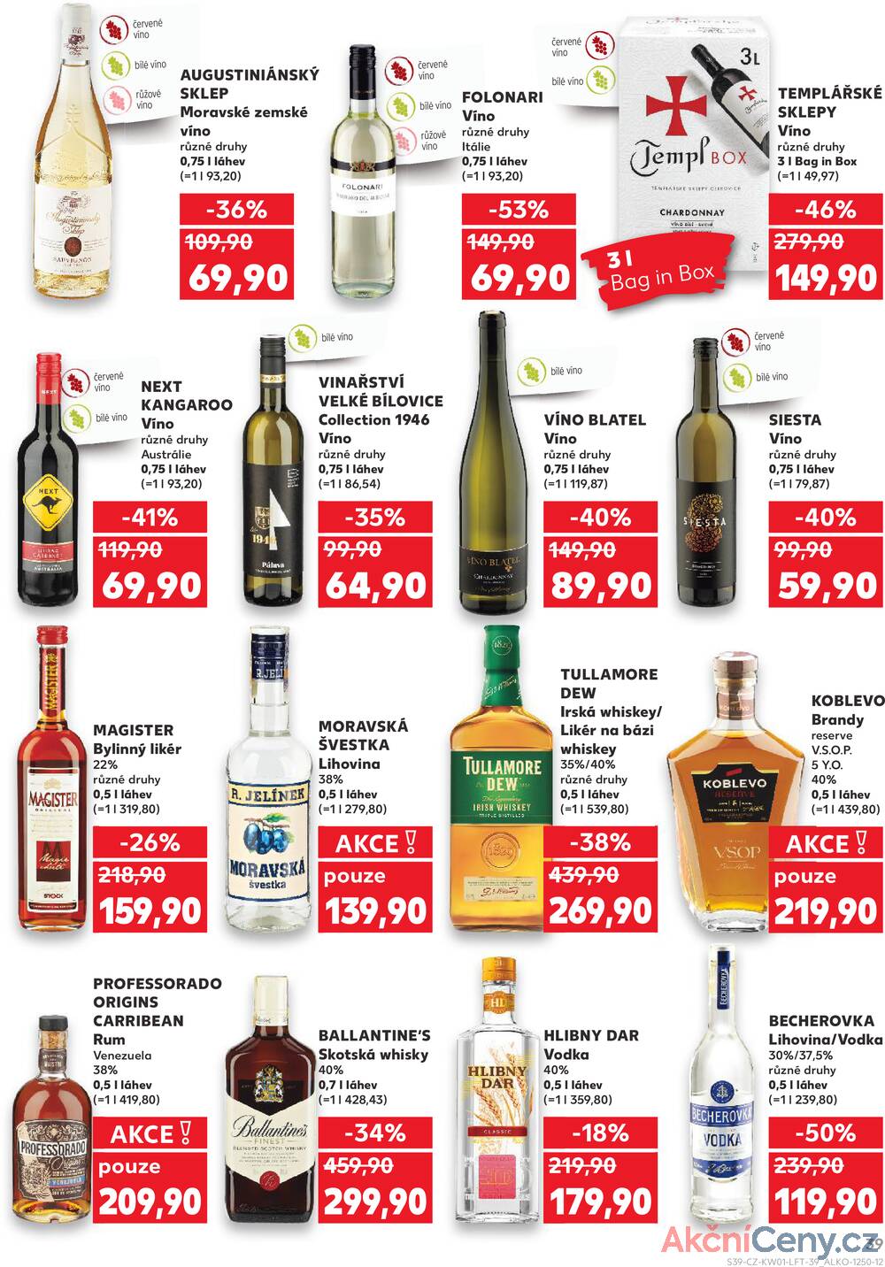 Leták Kaufland - Kaufland 2.1. - 6.1. - Kaufland - Havlíčkův Brod - strana 39