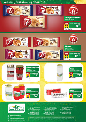 Tamda Foods od 31.12. do 6.1.2026