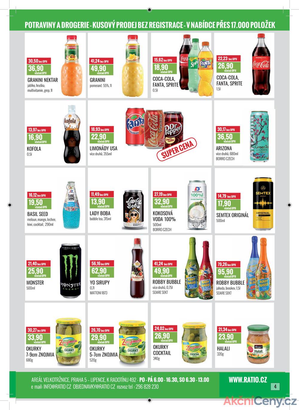 Leták Ratio - Ratio od 1.1. do 31.1.2026 - strana 5 Leták Ratio - Ratio od 1.1. do 31.1.2026 - strana 5