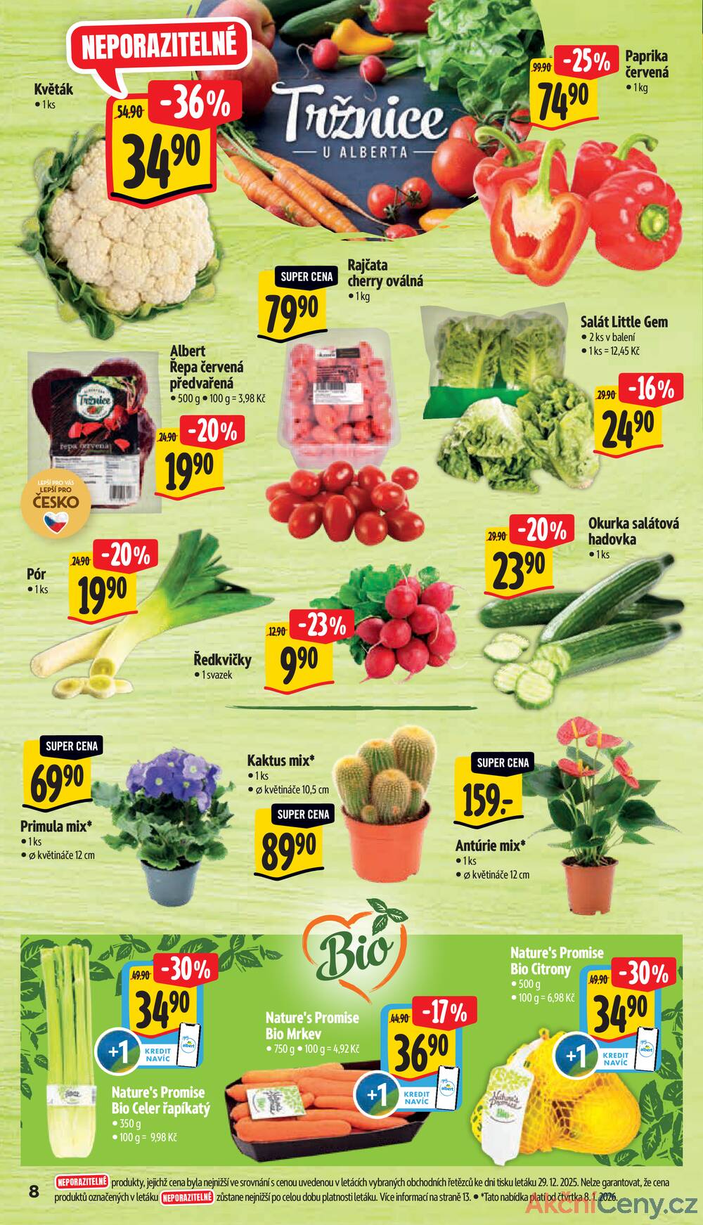 Leták Albert - Albert Supermarket od 7.1. do 13.1.2026 - strana 8