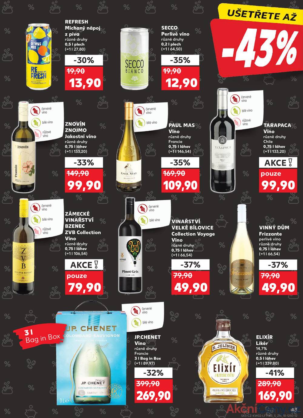 Leták Kaufland - Kaufland 7.1. - 13.1. - Kaufland - Prachatice - strana 43