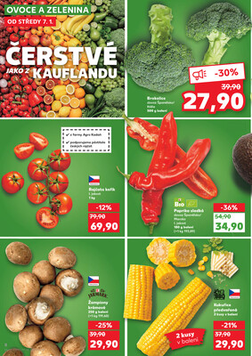 Kaufland 7.1. - 13.1. - Kaufland - Praha 6 (Podbaba)