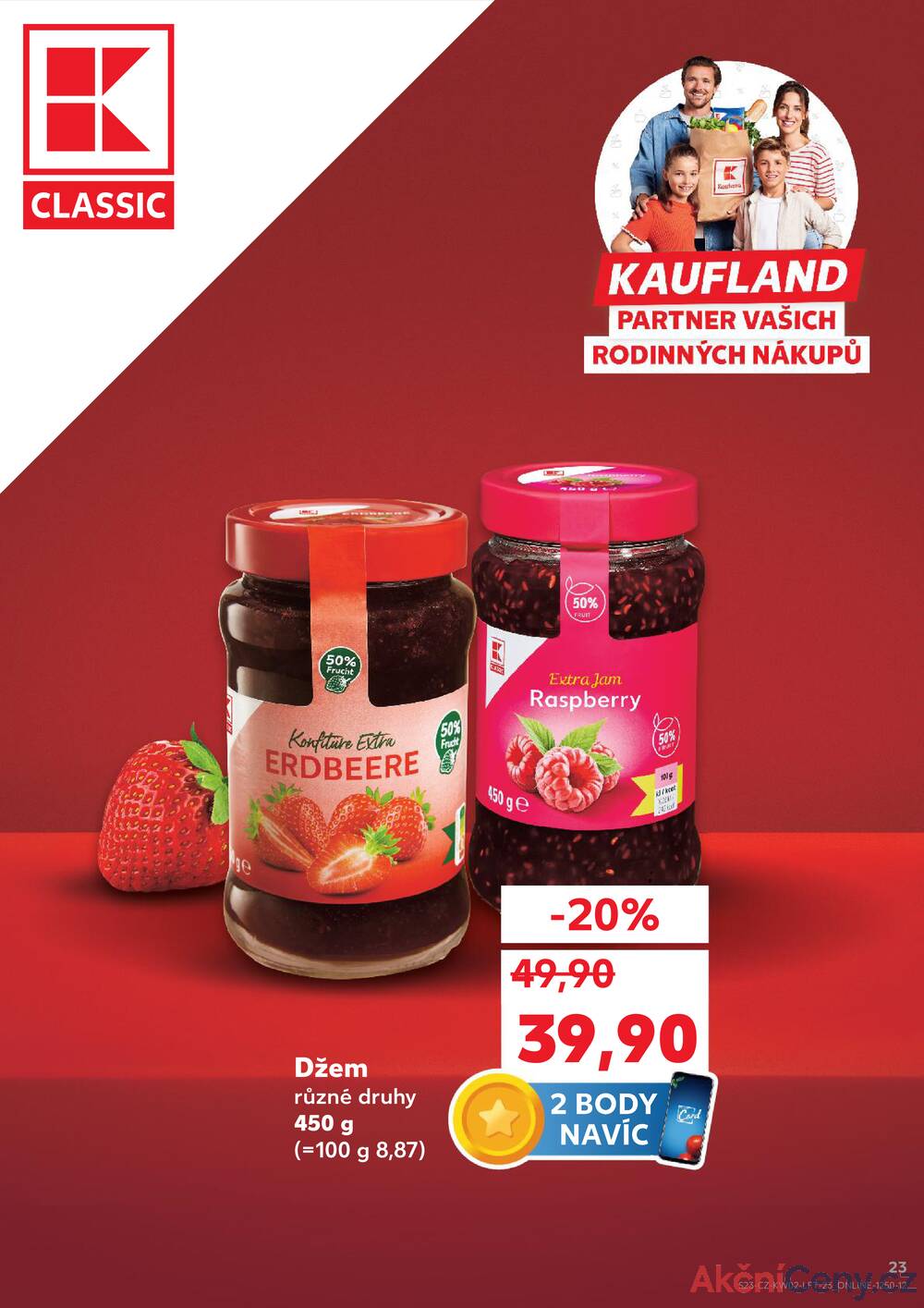 Leták Kaufland - Kaufland 7.1. - 13.1. - Kaufland - Praha 3 (Jarov) - strana 23