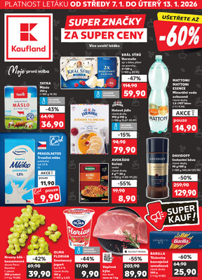Leták Kaufland 7.1. - 13.1. - Kaufland - Rychnov nad Kněžnou