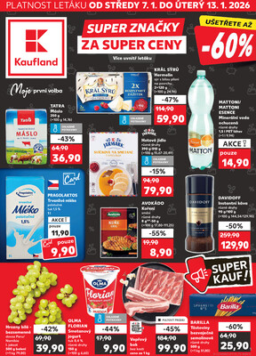 Leták Kaufland 7.1. - 13.1. - Kaufland - Cheb