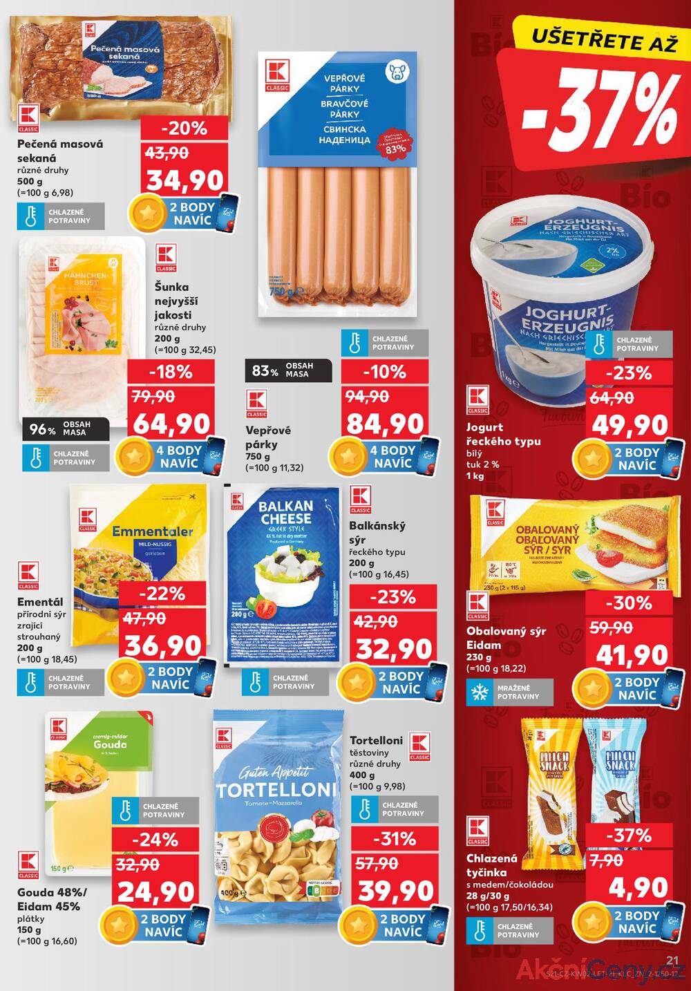 Leták Kaufland - Kaufland 7.1. - 13.1. - Kaufland - Rakovník (ul. Luženská) - strana 21