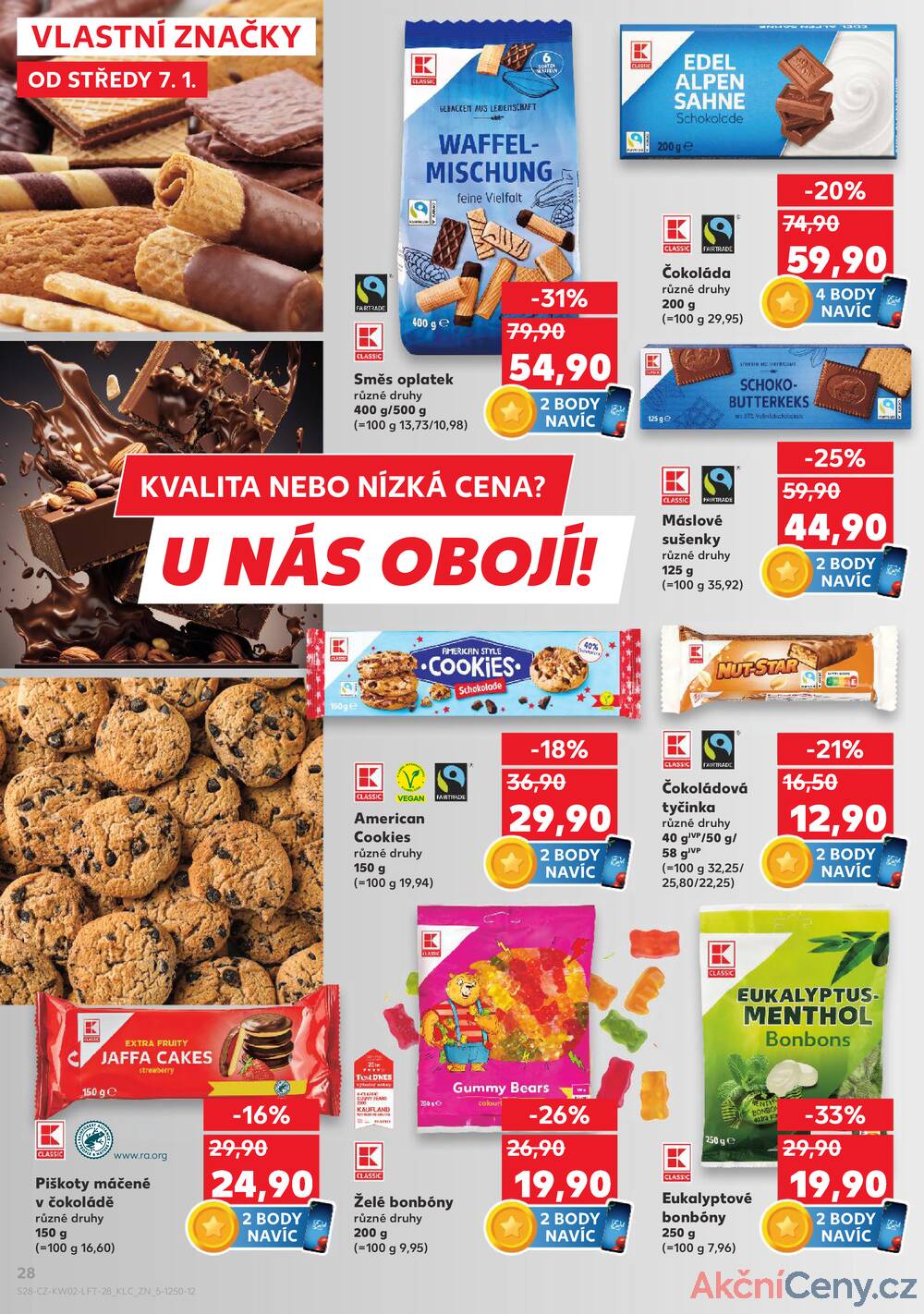 Leták Kaufland - Kaufland 7.1. - 13.1. - Kaufland - Kuřim - strana 28
