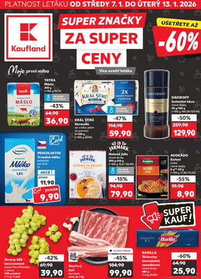 Leták Kaufland 7.1. - 13.1. - Kaufland - Zábřeh na Moravě