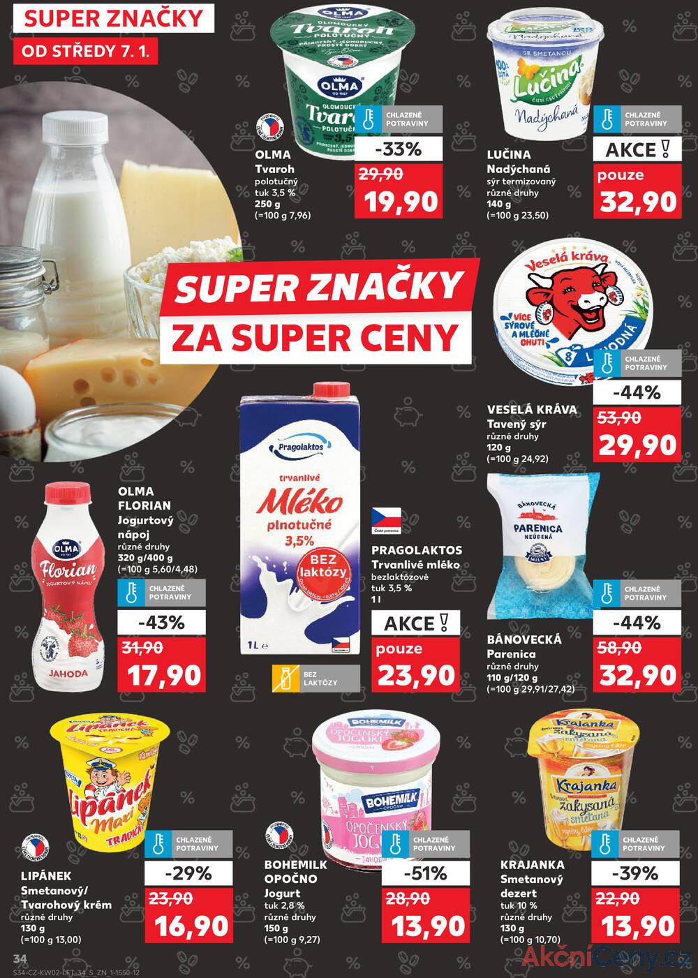 Leták Kaufland - Kaufland 7.1. - 13.1. - Kaufland - Šternberk - strana 34