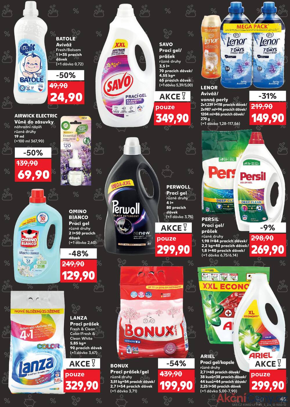 Leták Kaufland - Kaufland 7.1. - 13.1. - Kaufland - Šternberk - strana 45