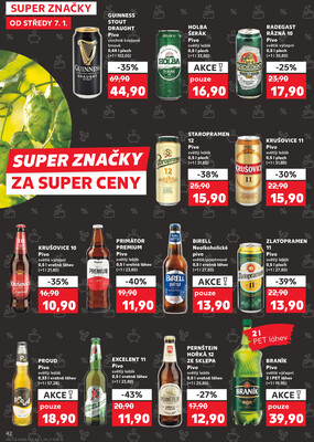 Kaufland 7.1. - 13.1. - Kaufland - Šternberk