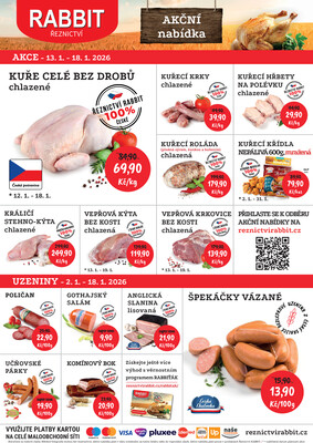 RABBIT řeznictví : 1 leták