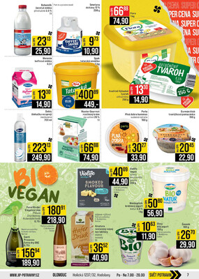 JIP Cash & Carry České Budějovice, Most, Náchod, Polička, Sušice a Svoboda nad Úpou od 7.1. do 13.1.2026