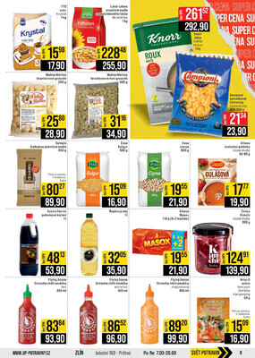 JIP Cash & Carry České Budějovice, Most, Náchod, Polička, Sušice a Svoboda nad Úpou od 7.1. do 13.1.2026