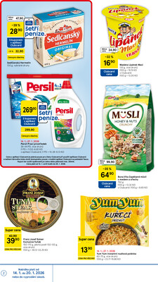 Tesco supermarkety od 14.1. do 20.1.2026