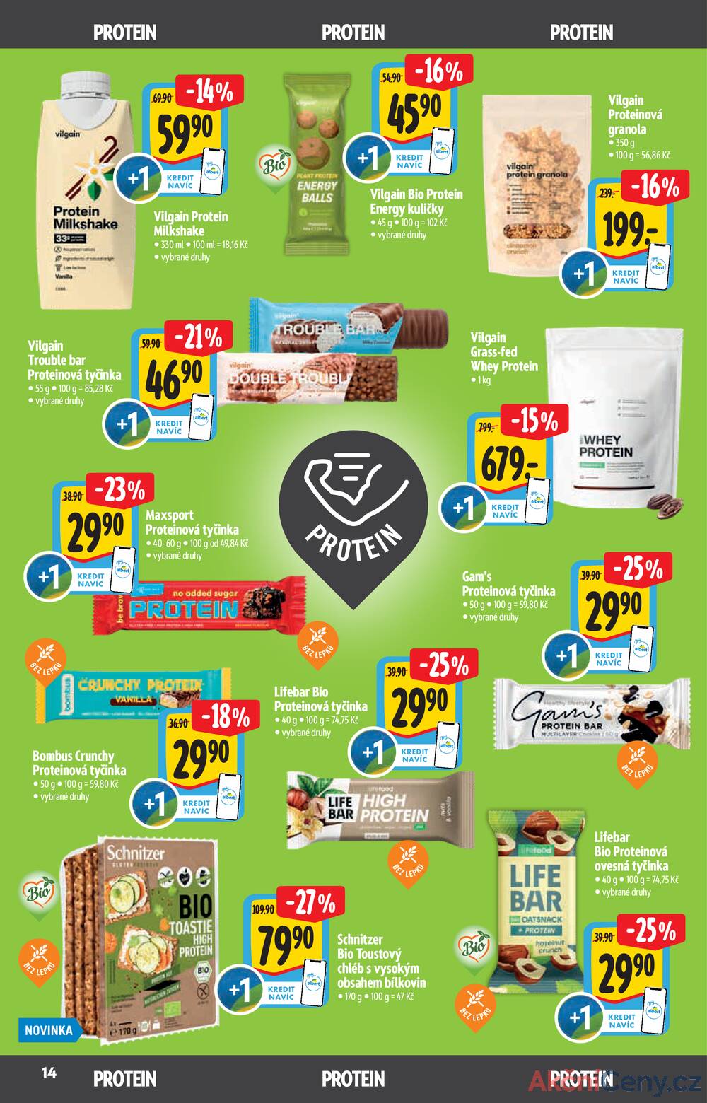 Leták Albert - Albert  Hypermarket katalog Bio od 14.1. do 10.2.2026 - strana 14