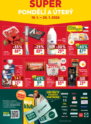 Billa  od 14.1. do 20.1.2026