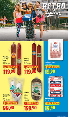 Lidl Čtvrtek od 15.1. do 18.1.2026