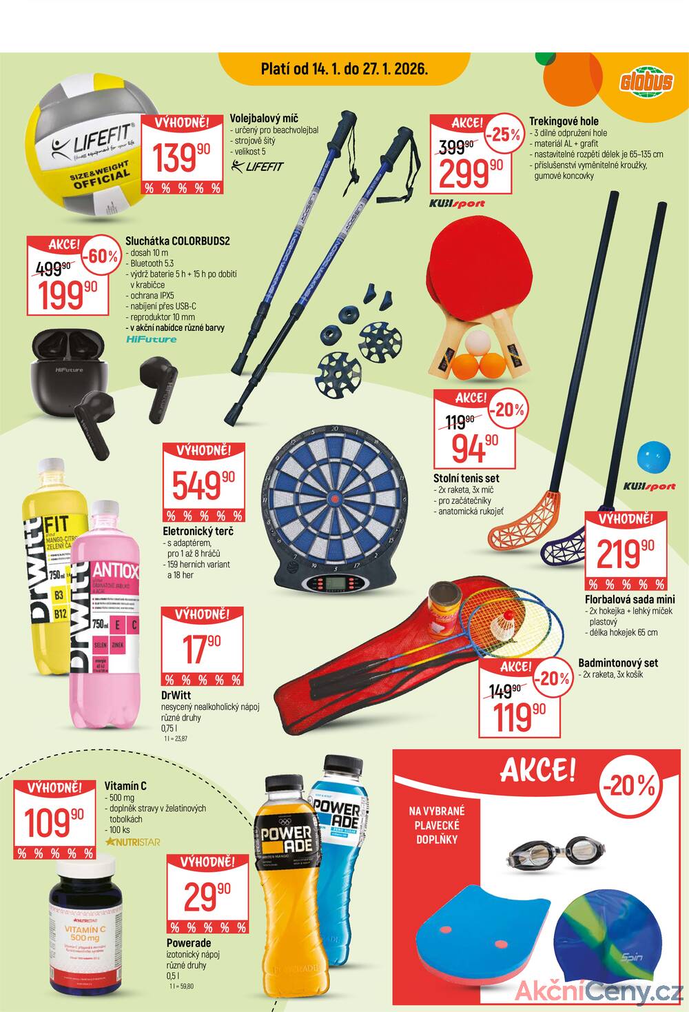 Leták Globus - Akční leták Globus 14.1. - 20.1.2026 - Globus Pardubice - strana 18
