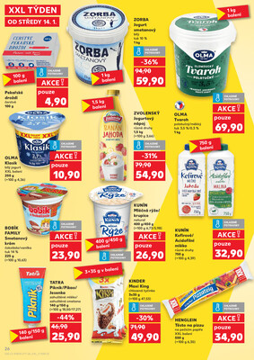 Kaufland 14.1. - 20.1. - Kaufland - Praha 3 (Jarov)