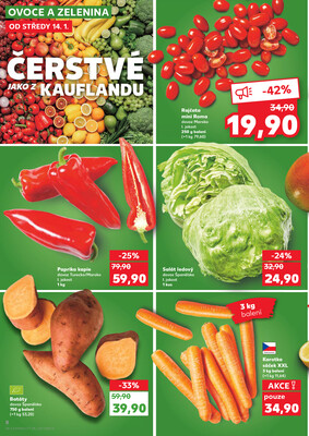 Kaufland 14.1. - 20.1. - Kaufland - Chrudim
