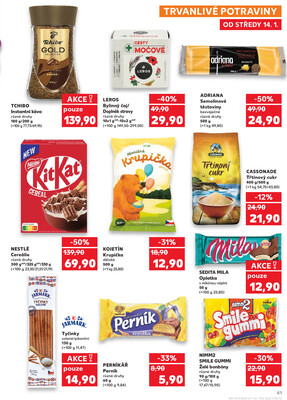 Kaufland 14.1. - 20.1. - Kaufland - Chrudim