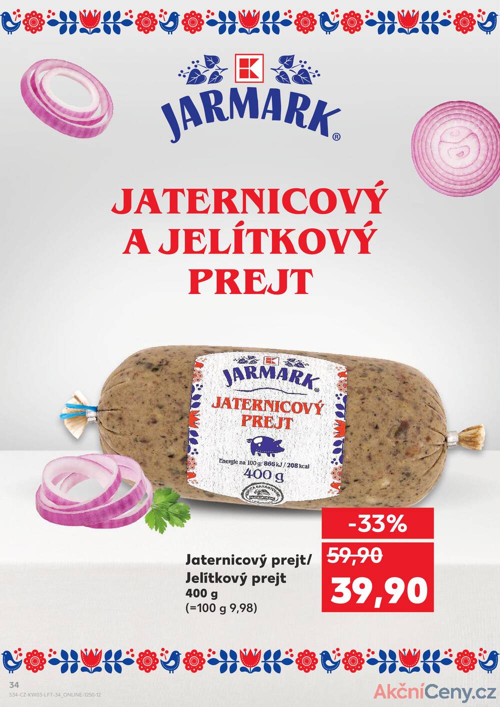 Leták Kaufland - Kaufland 14.1. - 20.1. - Kaufland - Pelhřimov - strana 34