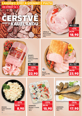 Kaufland 14.1. - 20.1. - Kaufland - Pelhřimov