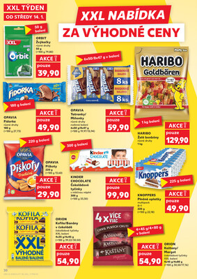 Kaufland 14.1. - 20.1. - Kaufland - Pelhřimov