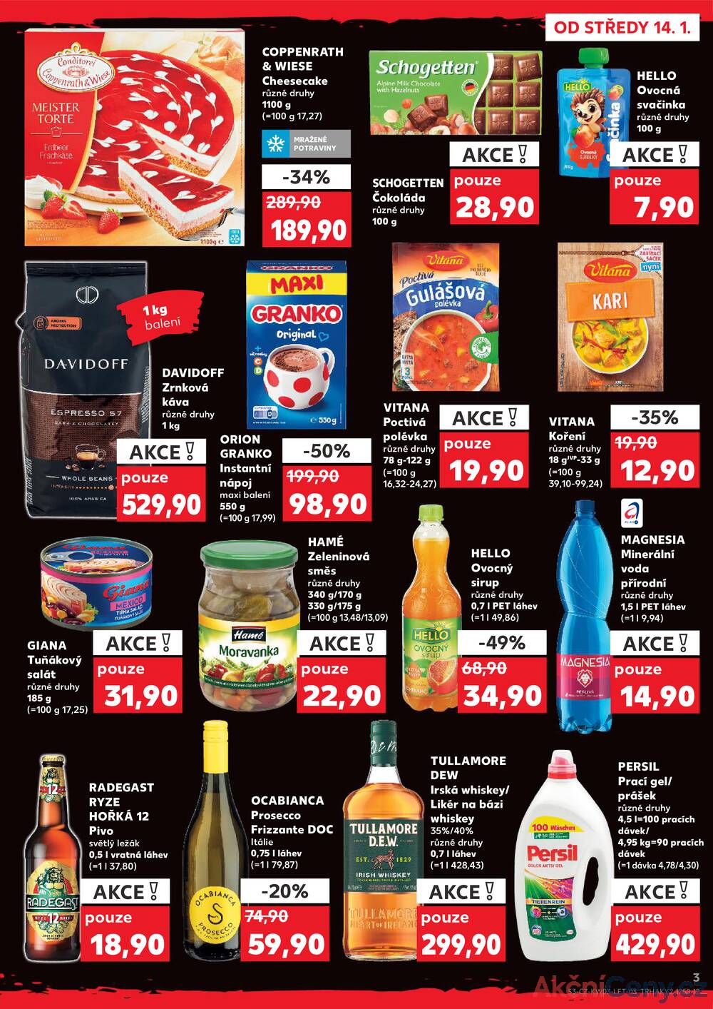 Kaufland 14.1. - 20.1. - Kaufland - Brno - Židenice