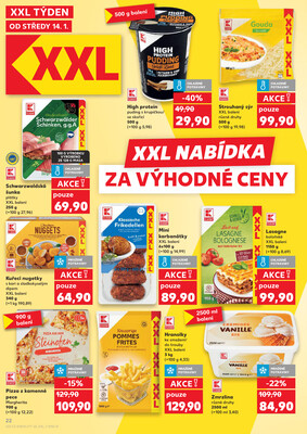 Kaufland 14.1. - 20.1. - Kaufland - Zlín - Vršava