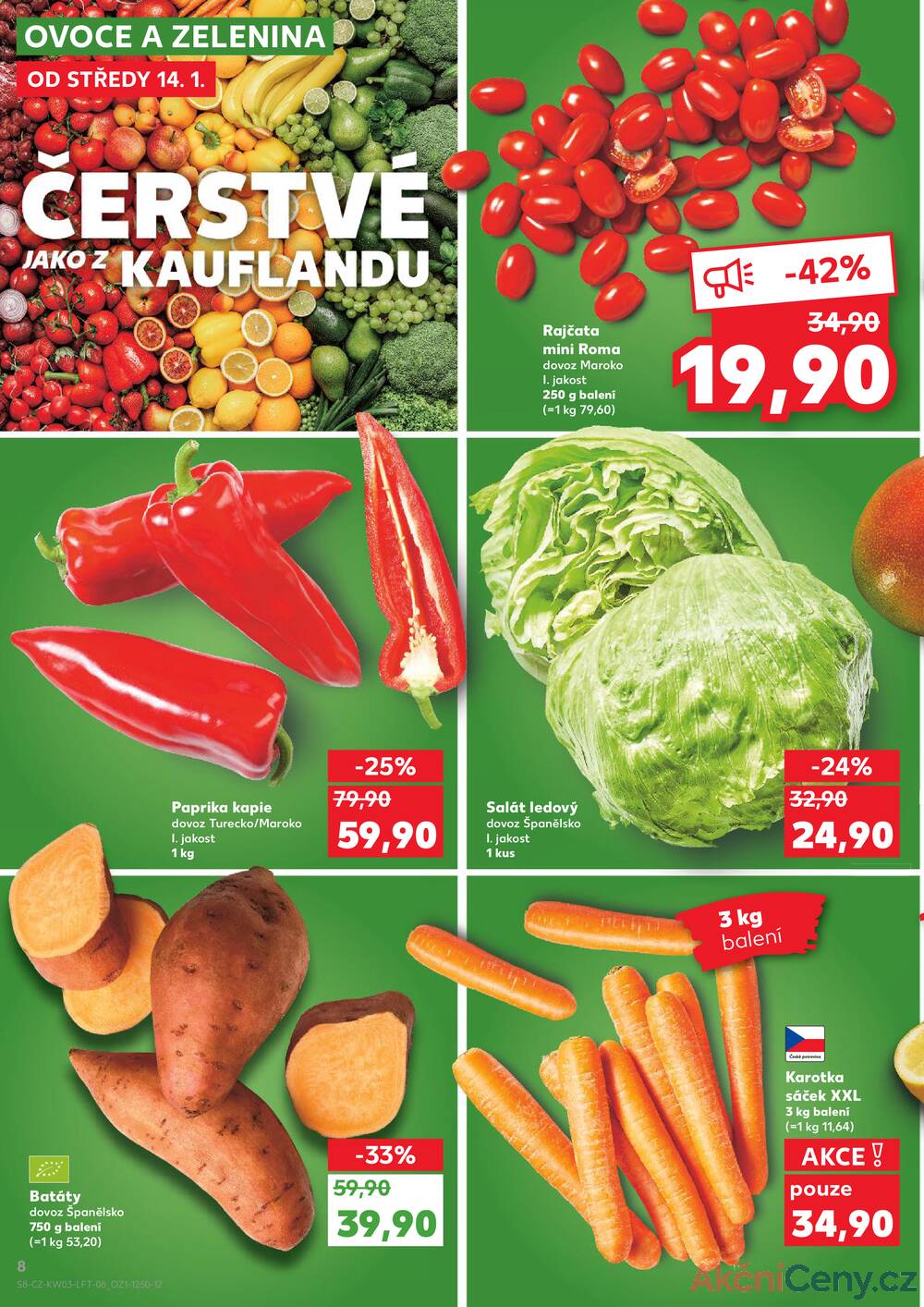 Kaufland 14.1. - 20.1. - Kaufland - Šternberk