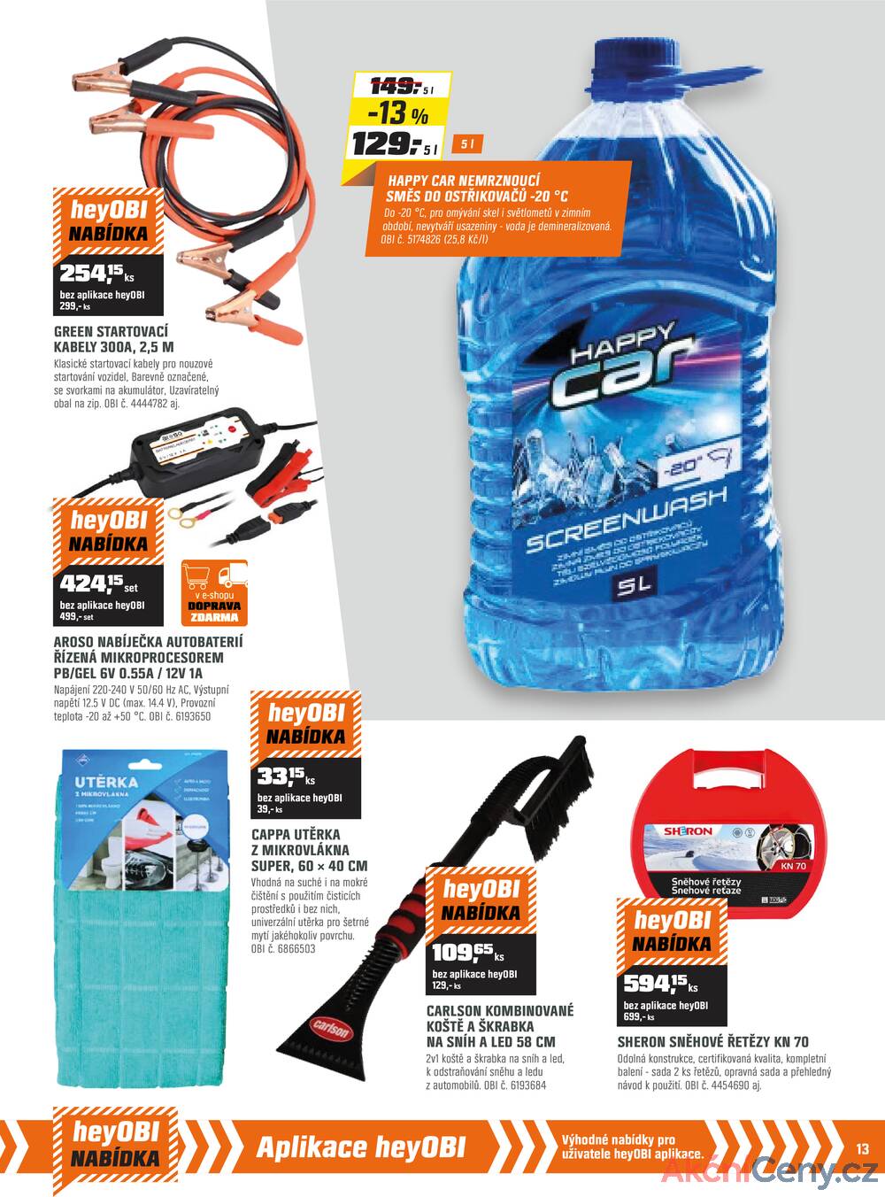 Leták OBI - OBI od 16.1. do 31.1.2026 - strana 13