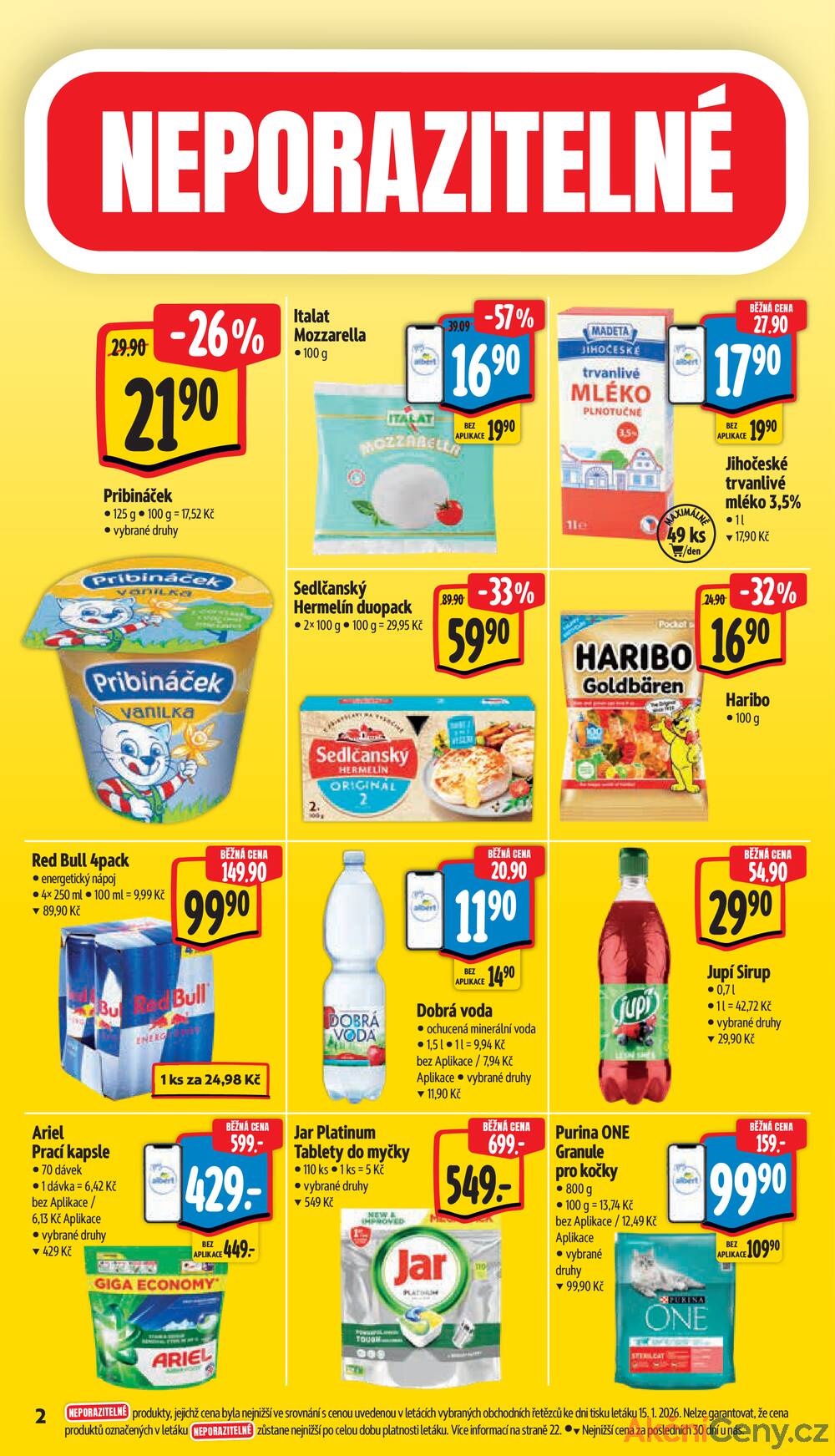 Leták Albert - Albert Supermarket od 21.1. do 27.1.2026 - strana 2