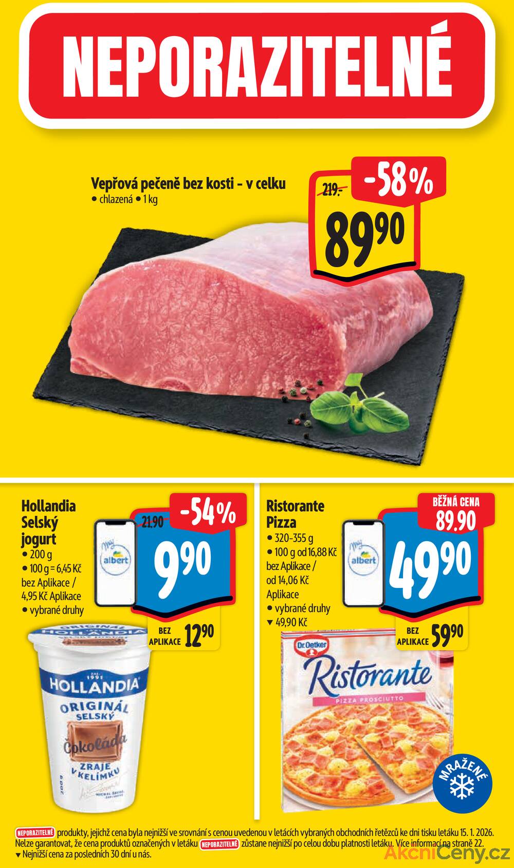 Albert Supermarket Jihomoravský od 21.1. do 27.1.2026