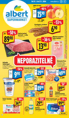Leták Albert Supermarket Jihomoravský od 21.1. do 27.1.2026