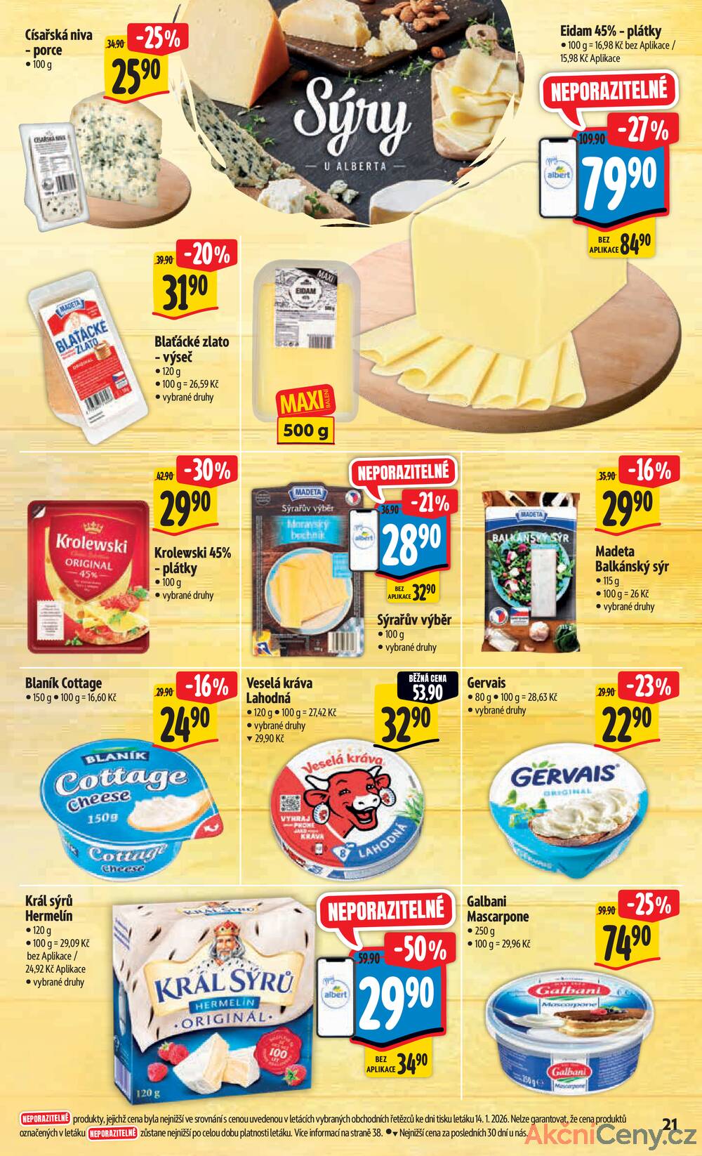 Leták Albert - Albert  Hypermarket od 21.1. do 27.1.2026 - strana 22