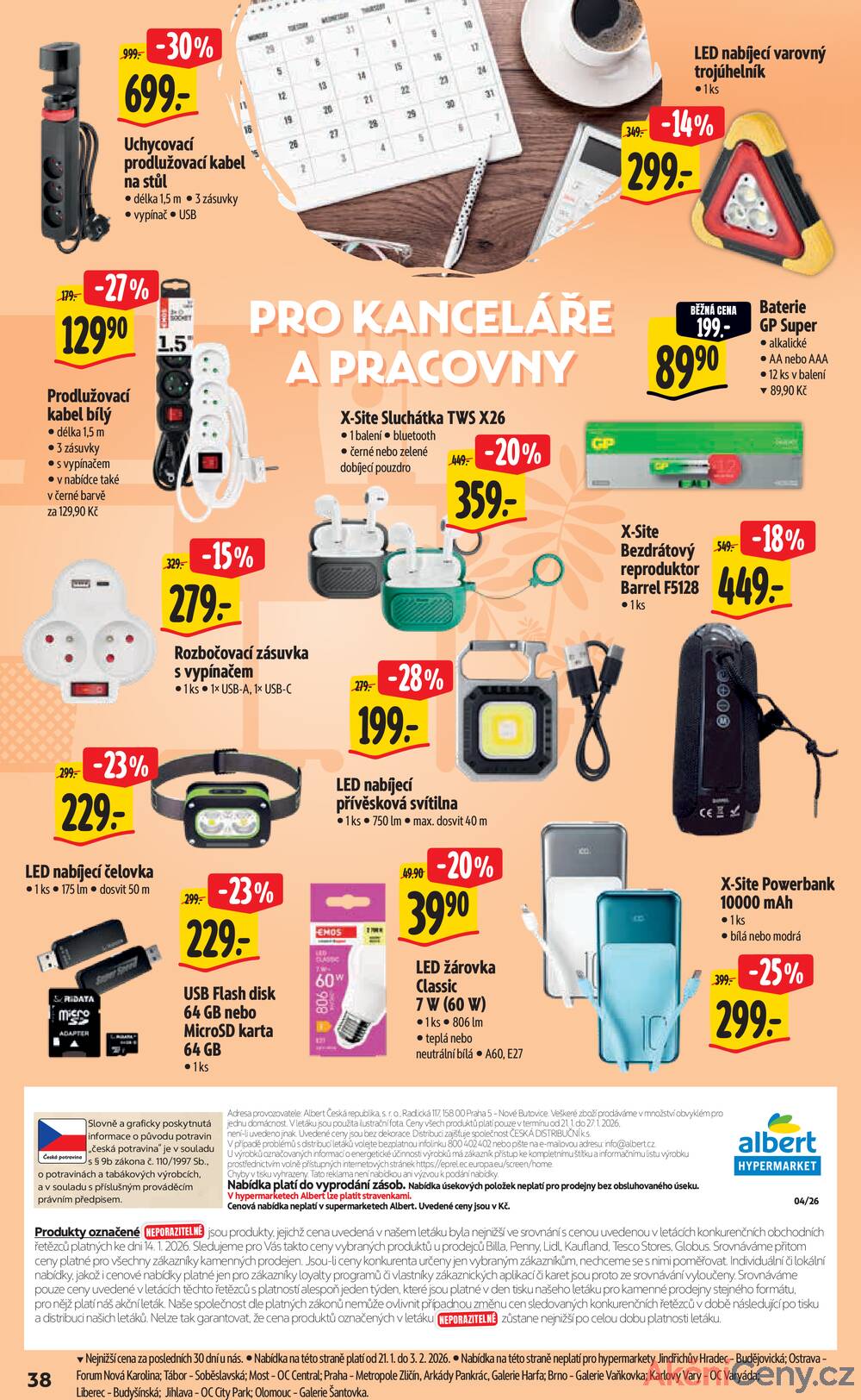 Albert  Hypermarket od 21.1. do 27.1.2026