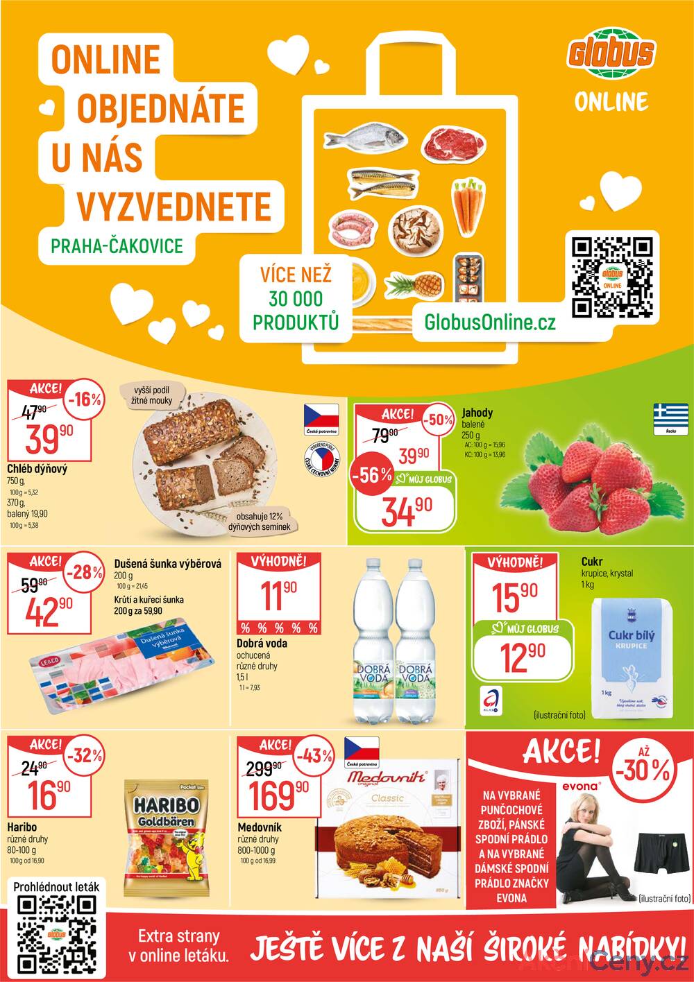 Leták Globus - Akční leták Globus 21.1. - 27.1.2026 - Globus Praha - Čakovice - strana 2