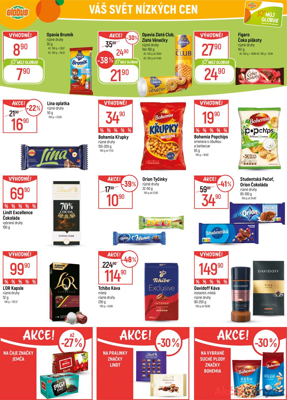 Akční leták Globus 21.1. - 27.1.2026 - Globus Olomouc