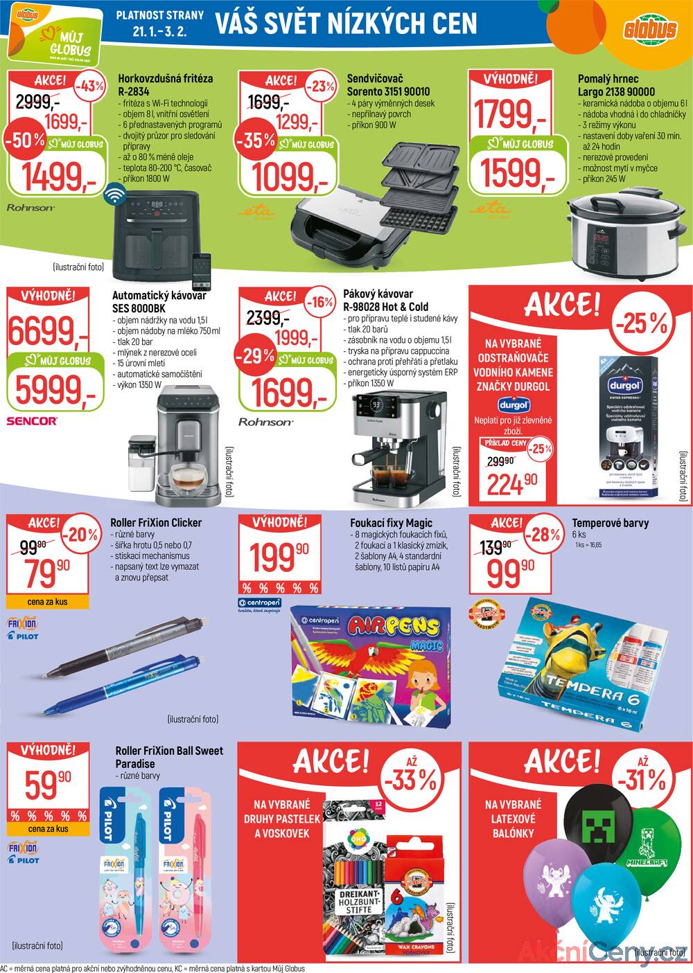 Akční leták Globus 21.1. - 27.1.2026 - Globus Olomouc