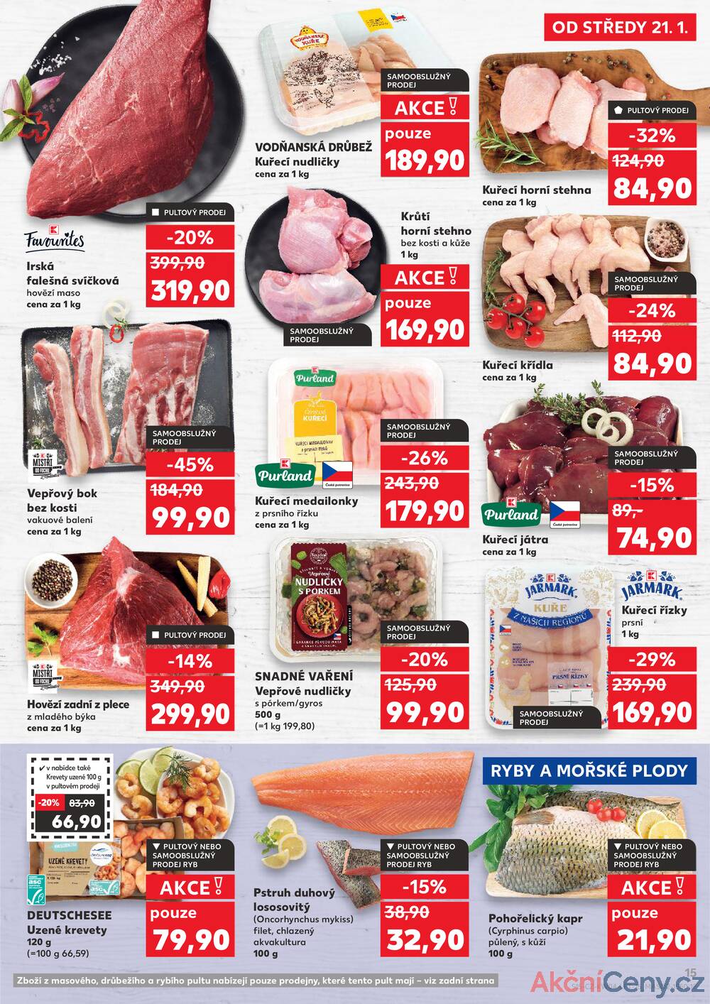 Kaufland 21.1. - 27.1. - Kaufland - Praha 3 (Jarov)