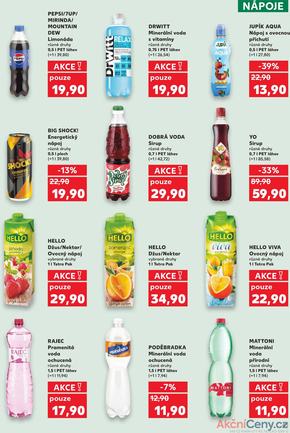 Kaufland 21.1. - 27.1. - Kaufland - Chrudim
