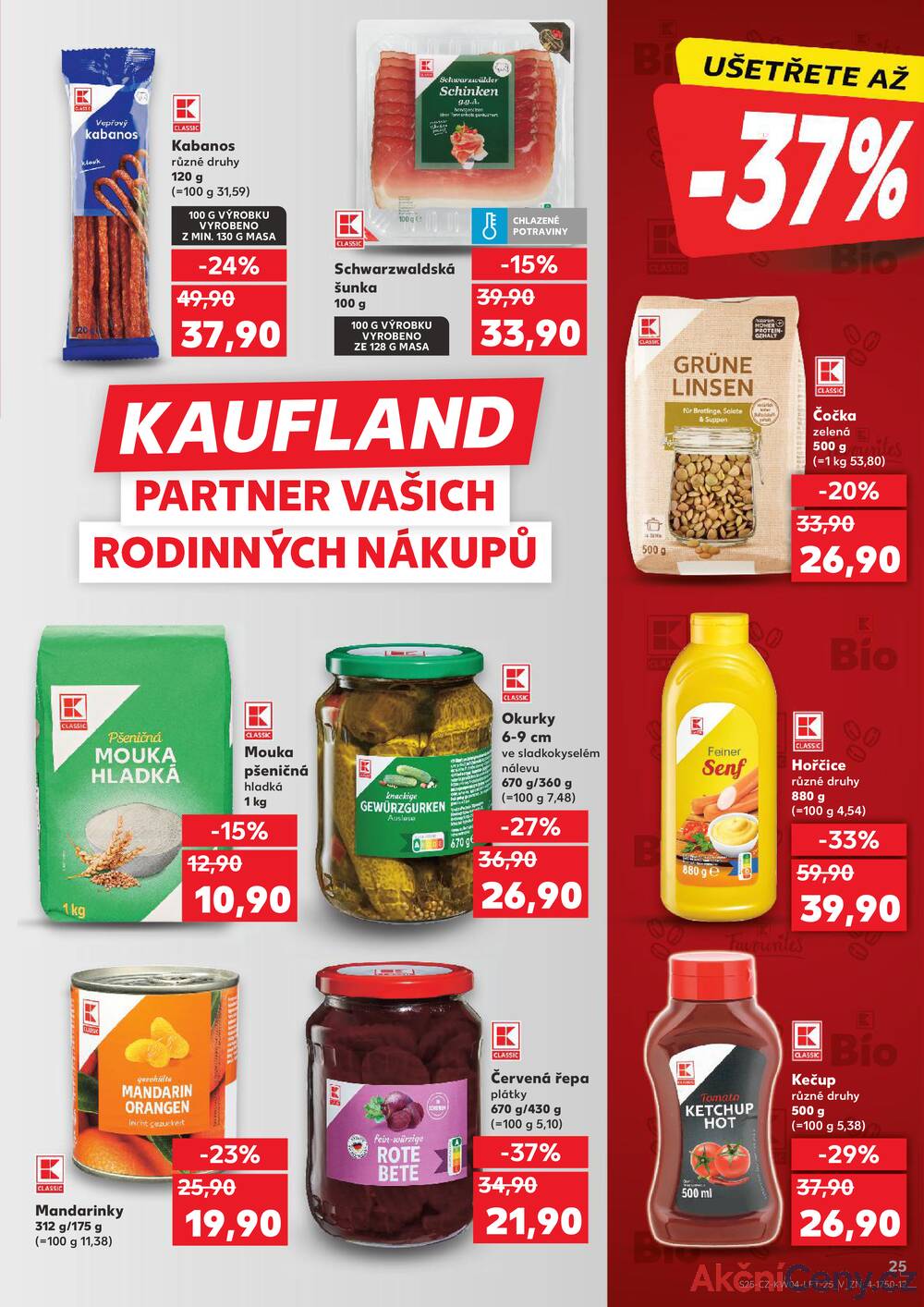 Kaufland 21.1. - 27.1. - Kaufland - Jindřichův Hradec