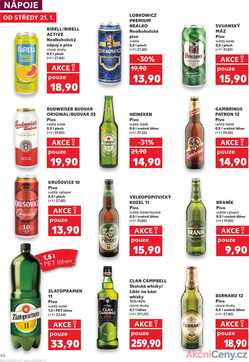 Kaufland 21.1. - 27.1. - Kaufland - Jindřichův Hradec