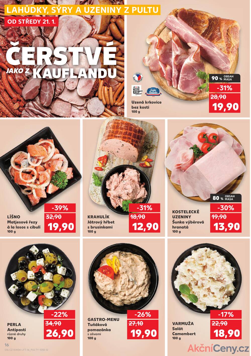 Leták Kaufland - Kaufland 21.1. - 27.1. - Kaufland - Bohumín - strana 16