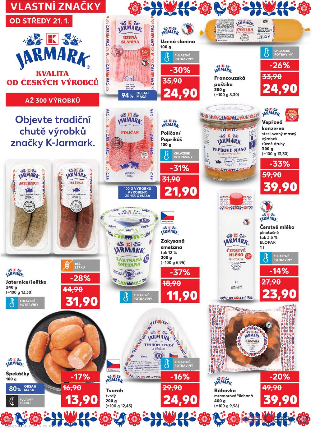 Leták Kaufland - Kaufland 21.1. - 27.1. - Kaufland - Bohumín - strana 20