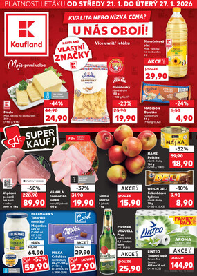 Leták Kaufland 21.1. - 27.1. - Kaufland - Rychnov nad Kněžnou