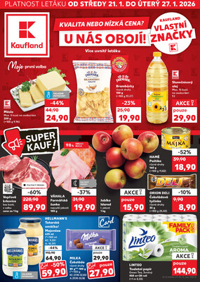 leták Kaufland